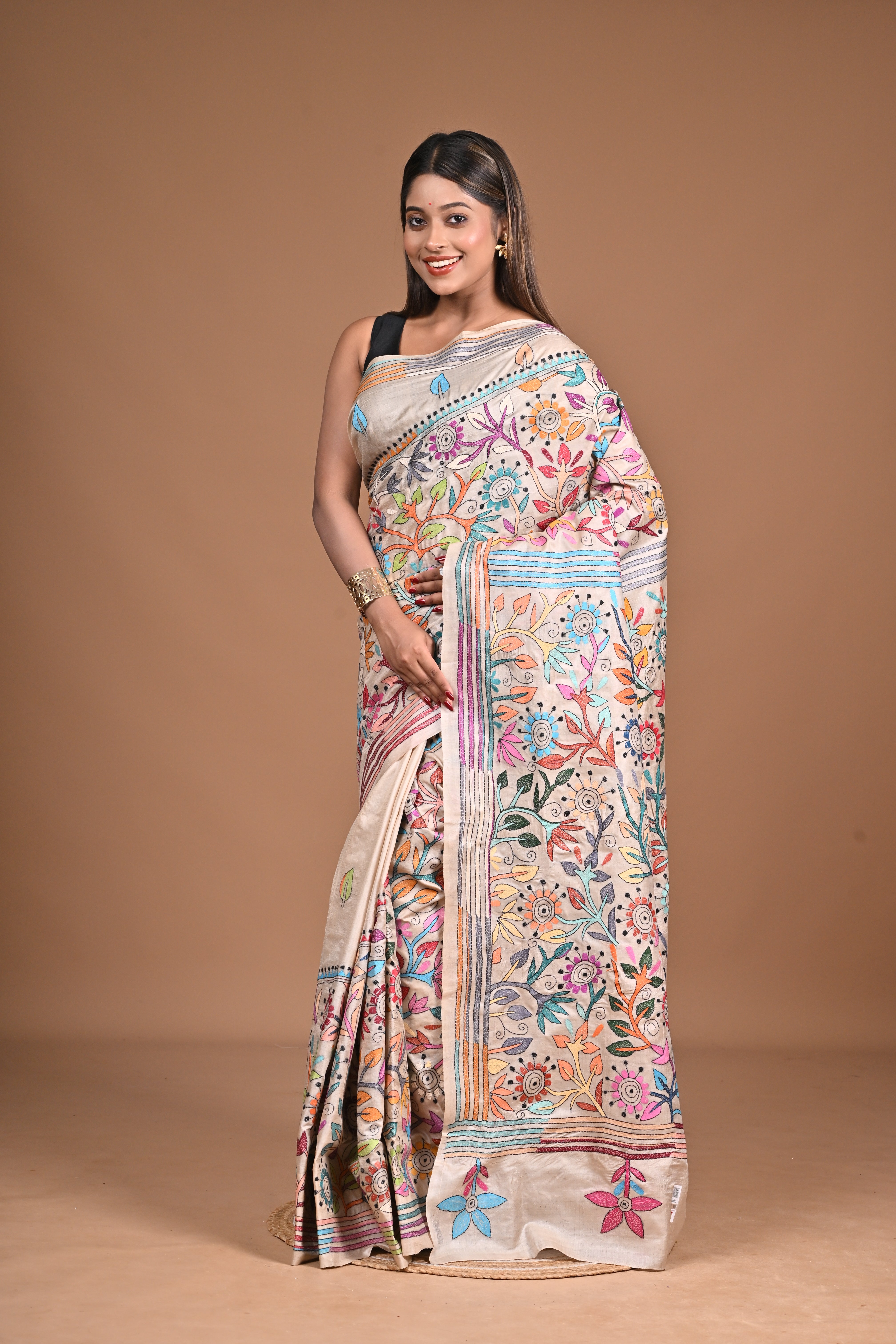 Tusser Kantha