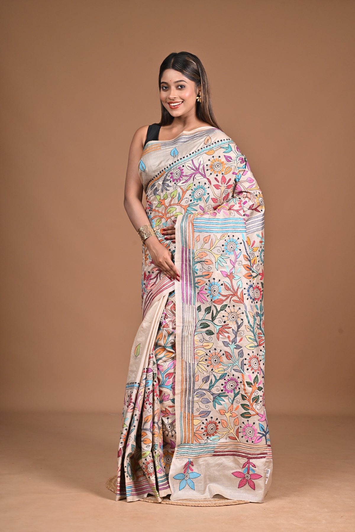 Tusser Kantha