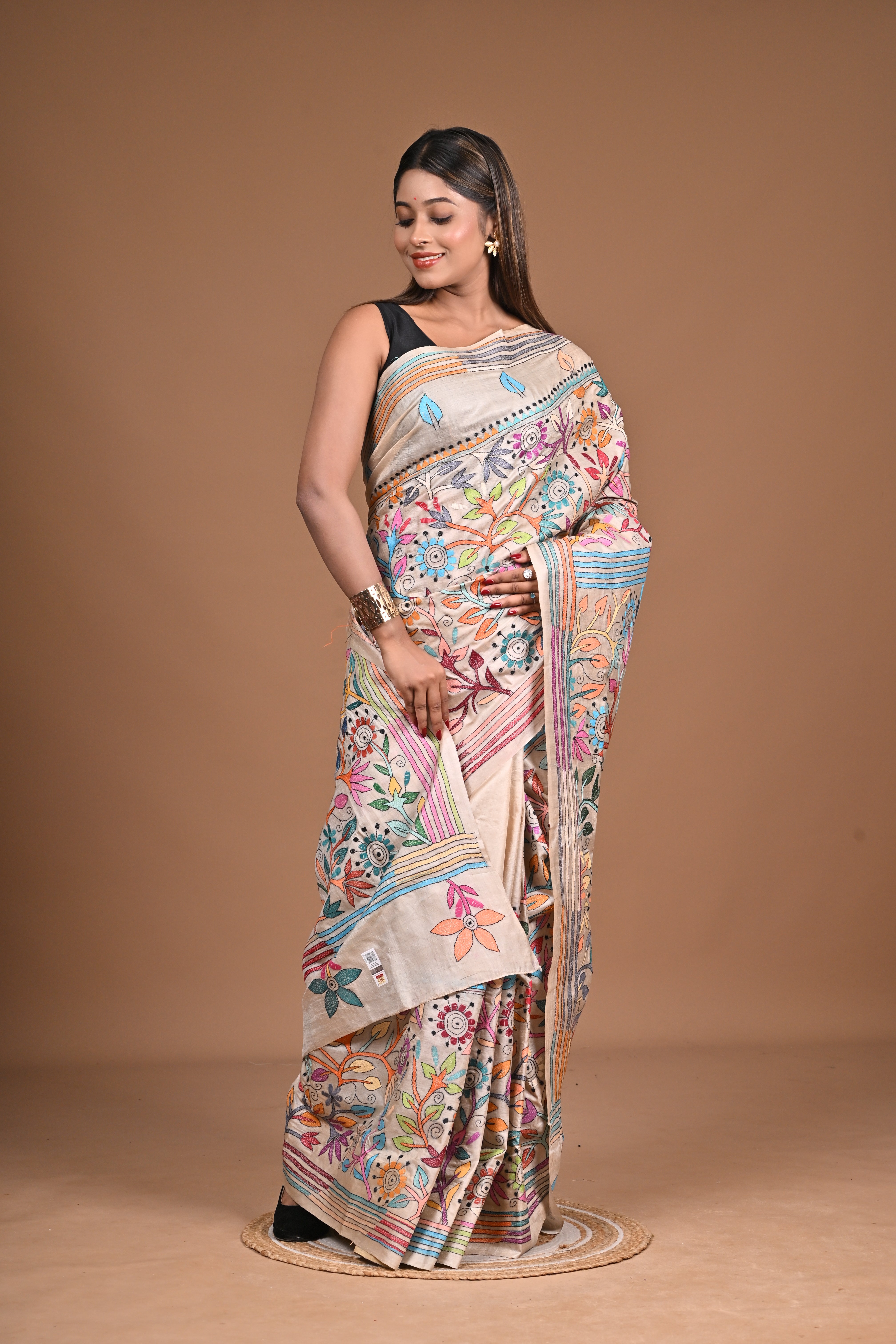 Tusser Kantha