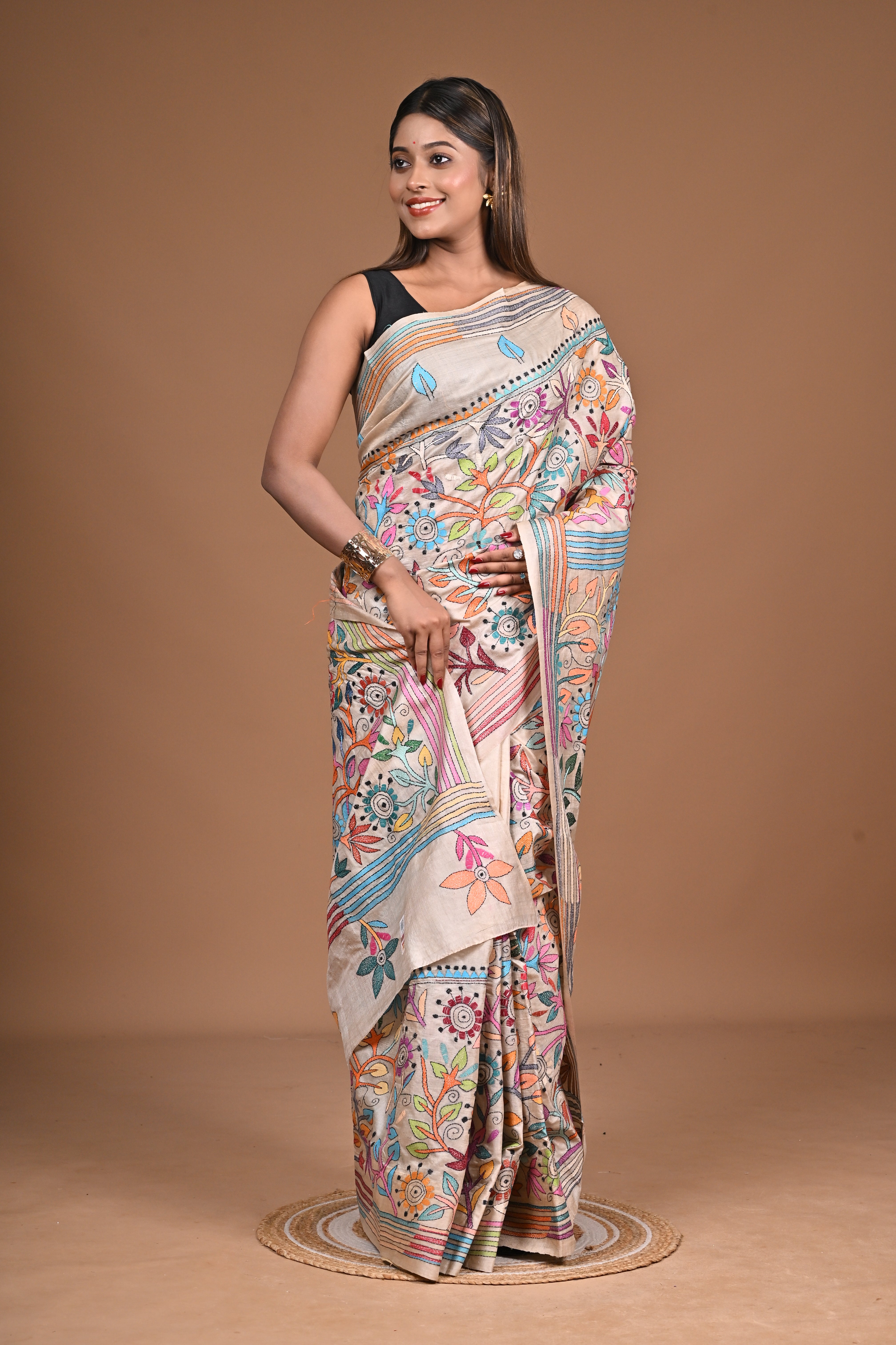 Tusser Kantha