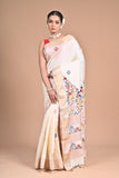 Zari Tussar Saree with Lambani Work – Where Tribal Soul Meets Regal Elegance