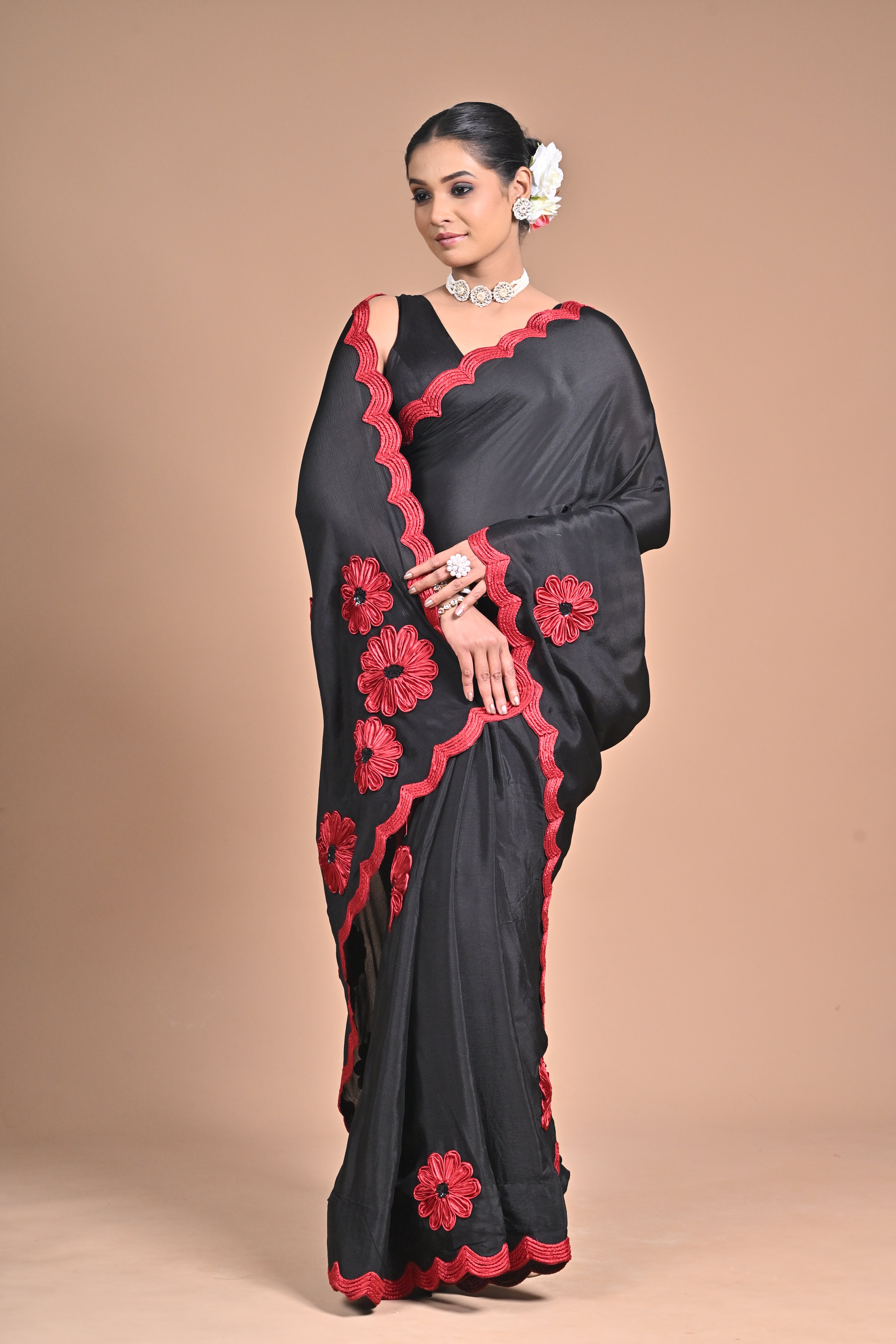 Dori Work saree
