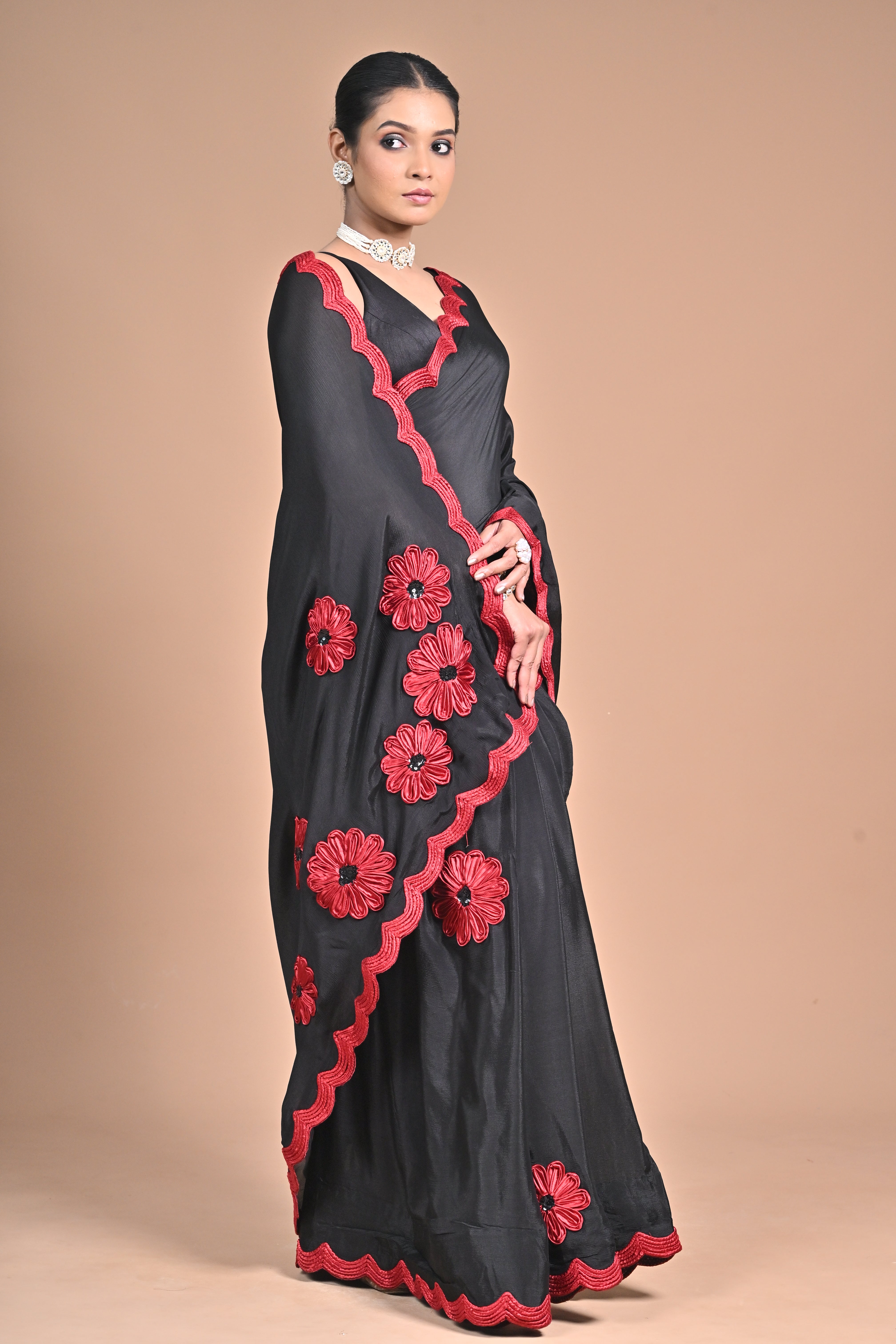 Dori Work saree