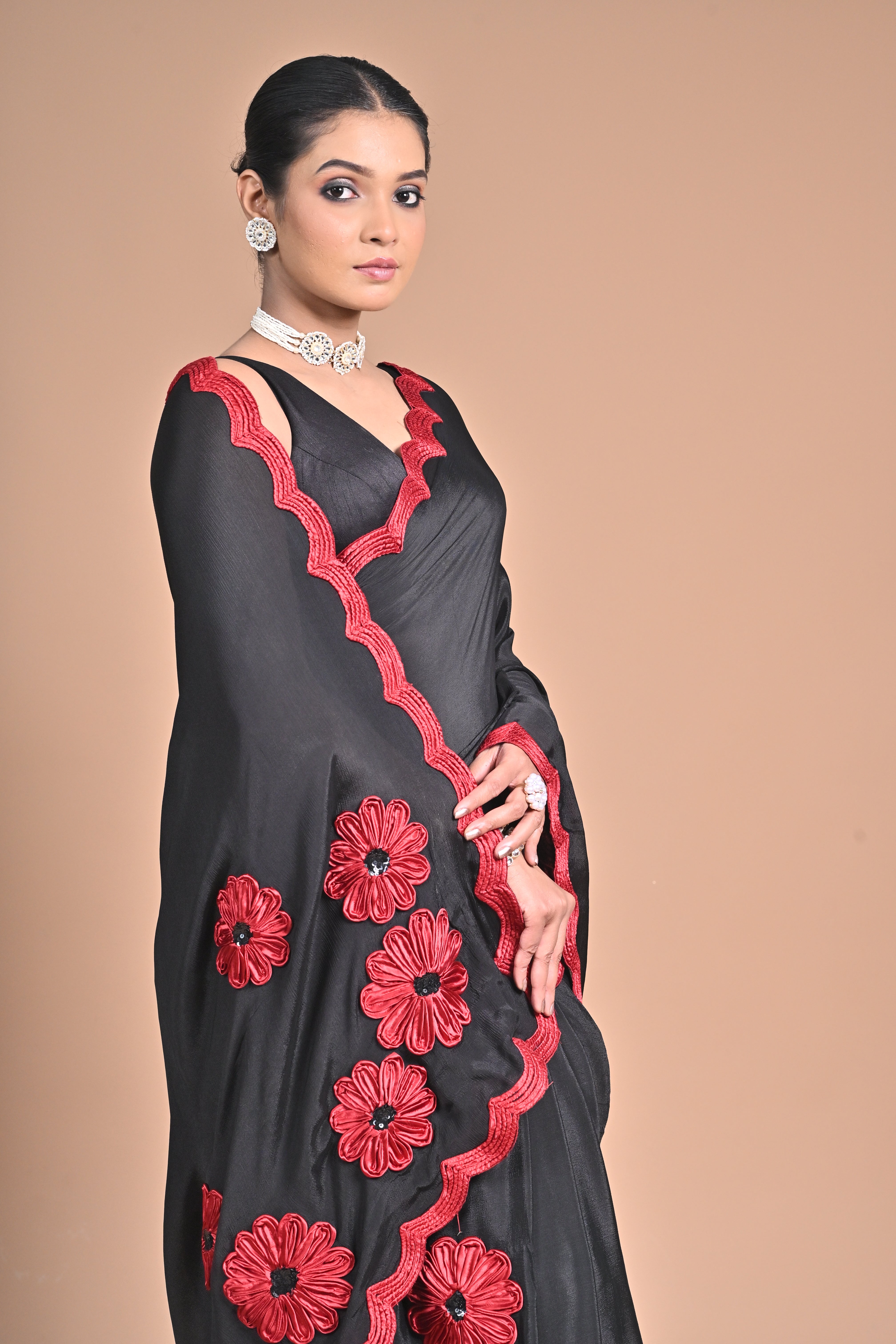 Dori Work saree