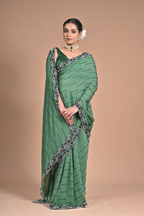 Chinon Crepe saree