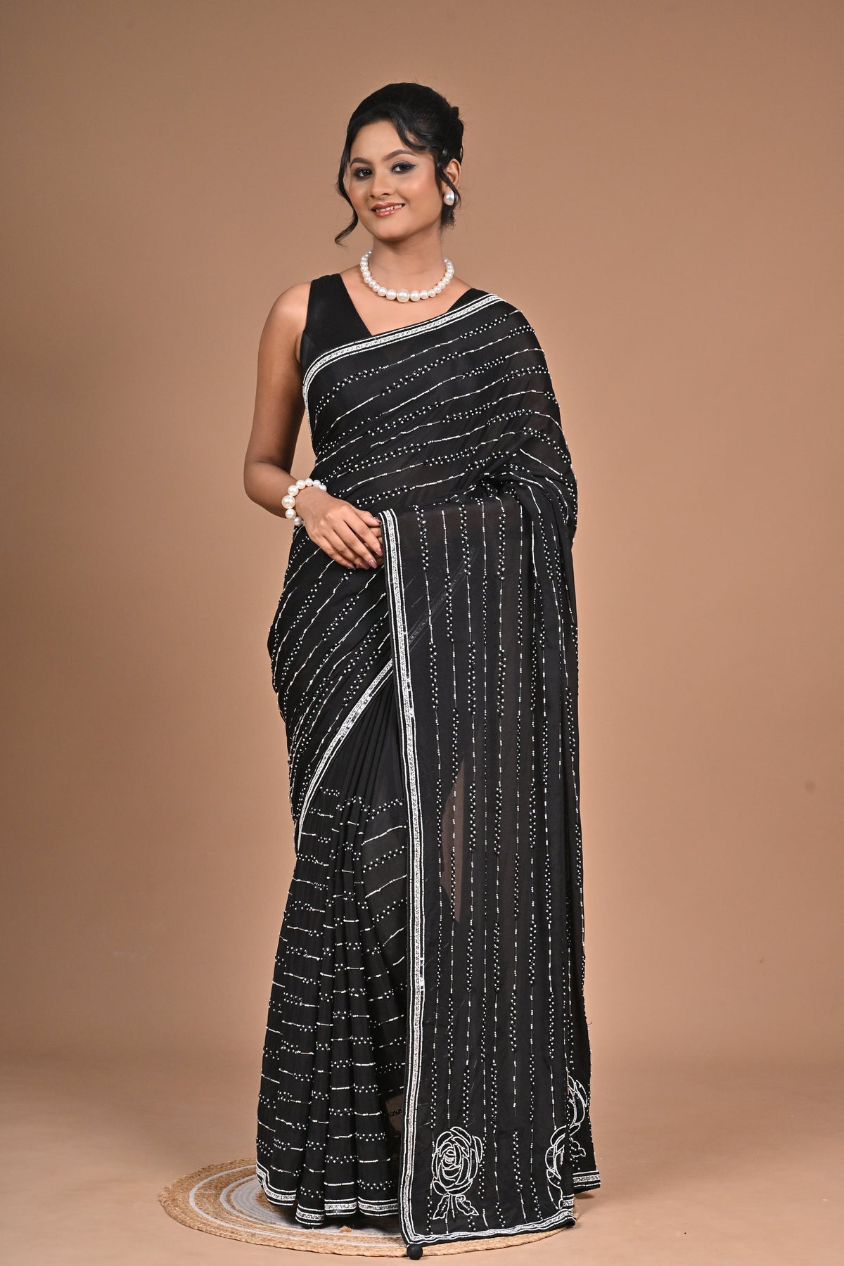 Evening Cocktail Saree Main image