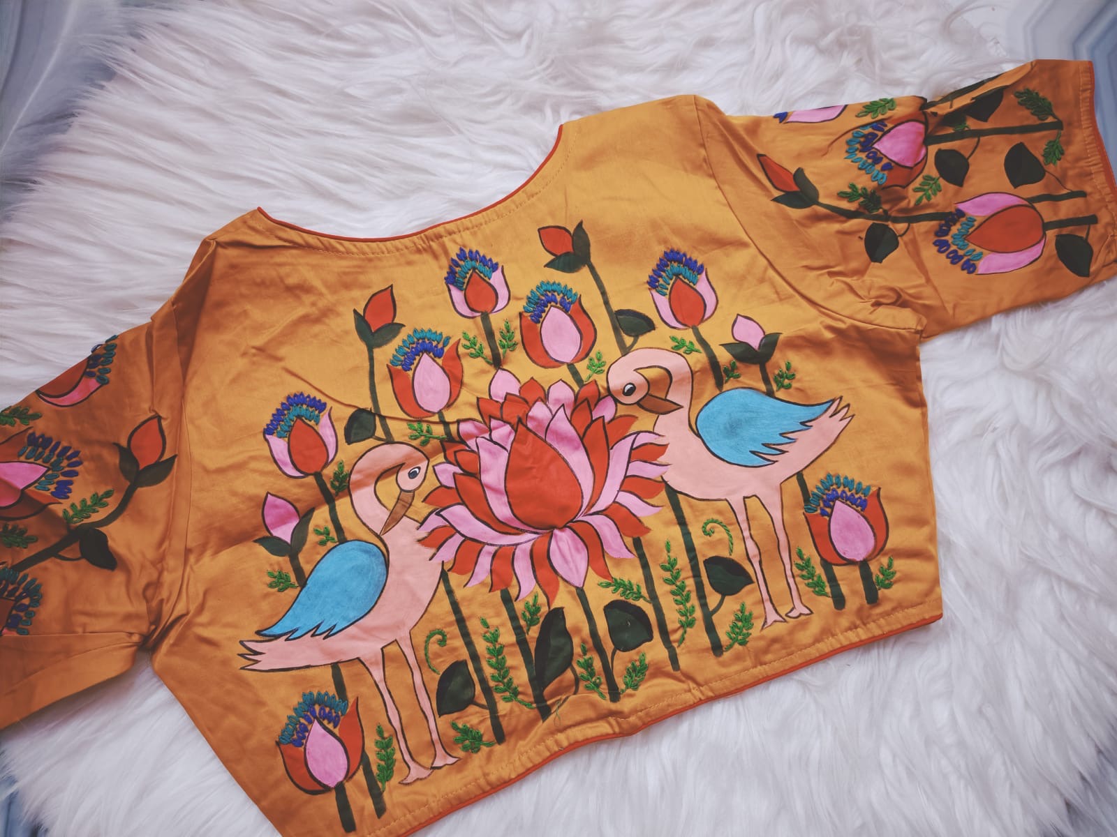 Hand painted blouses