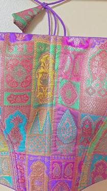 Pure banarasi Brocade Corset blouse