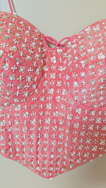 Corset Blouses with Pearl work