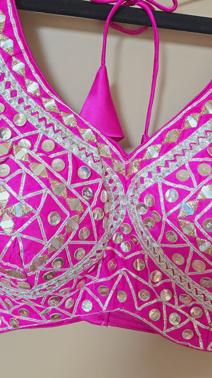 Angiya Blouse with Gota work