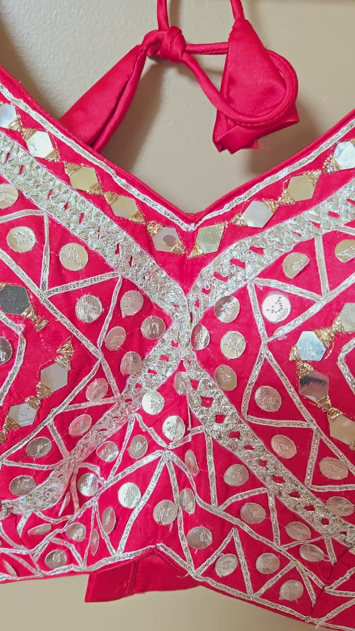 Angiya Blouse with Gota work