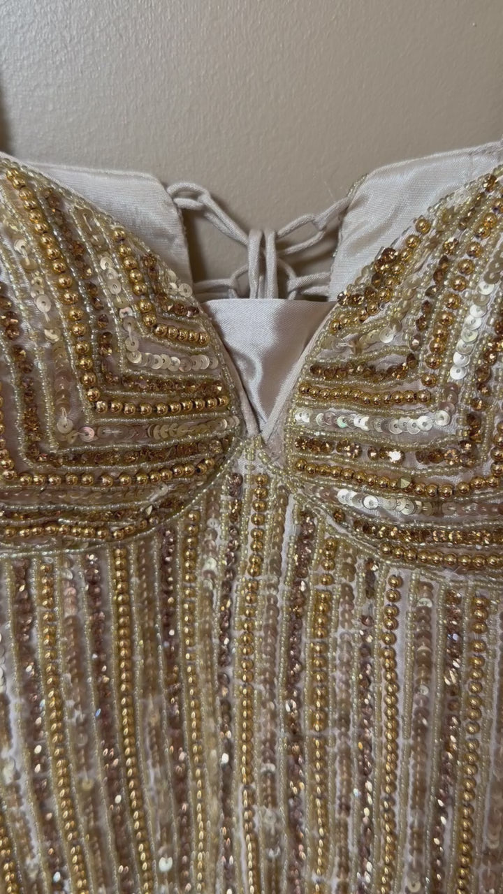 Corset Blouses with Pearl work
